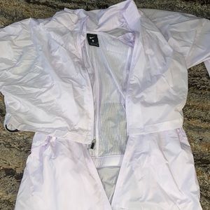 Nike vest with crop jacket